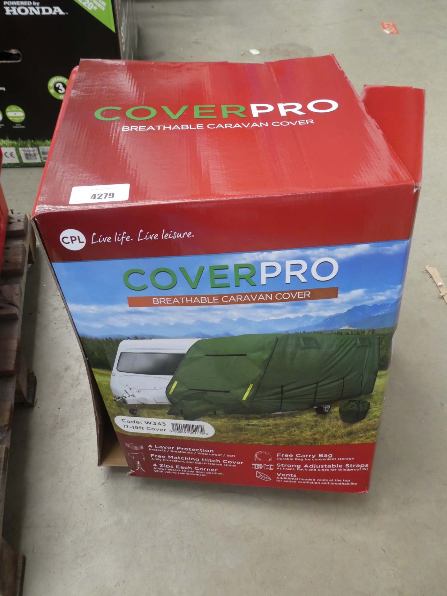 Cover Pro breathable caravan cover