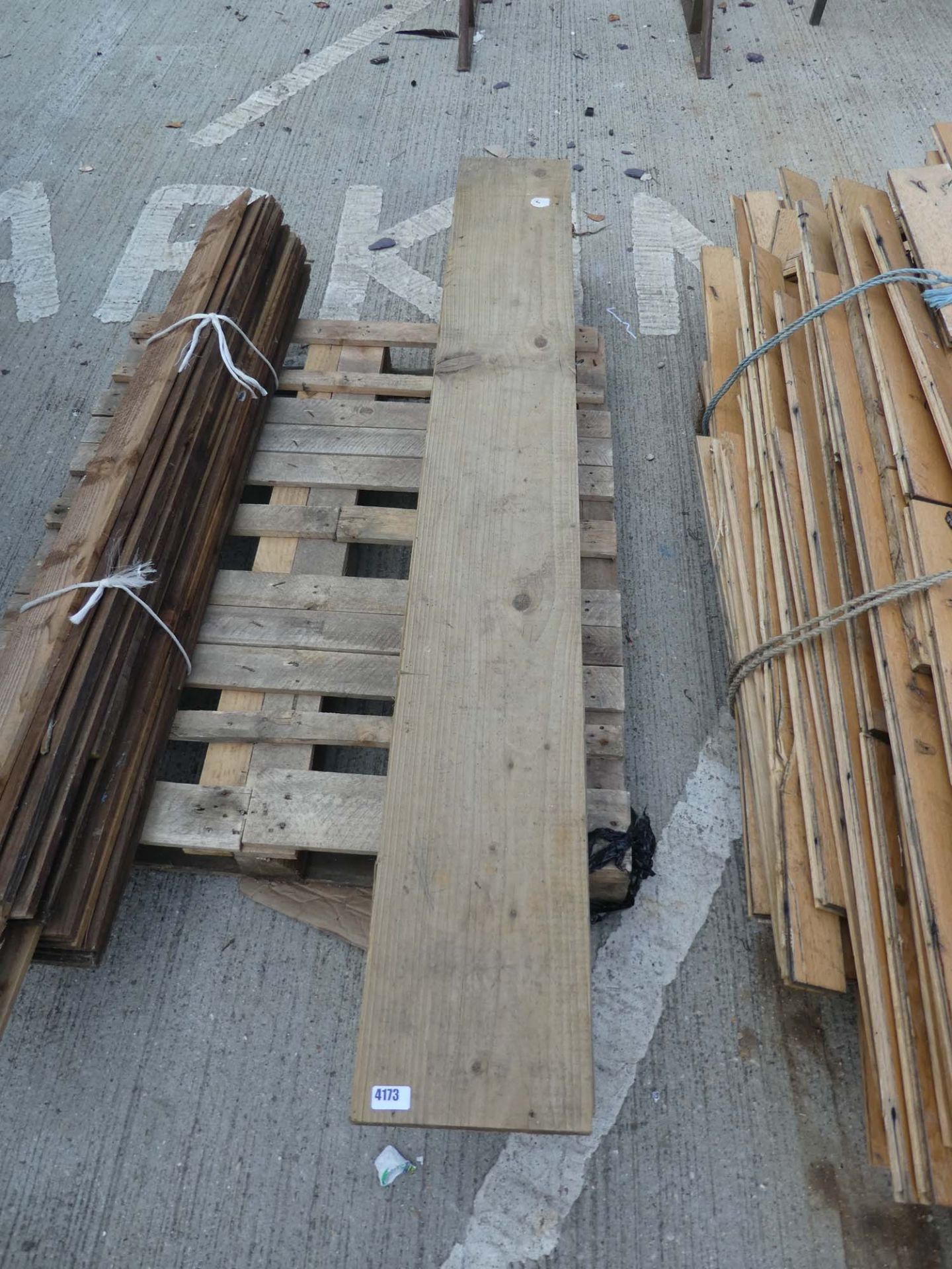 5 pieces of 8 x 2'' timber