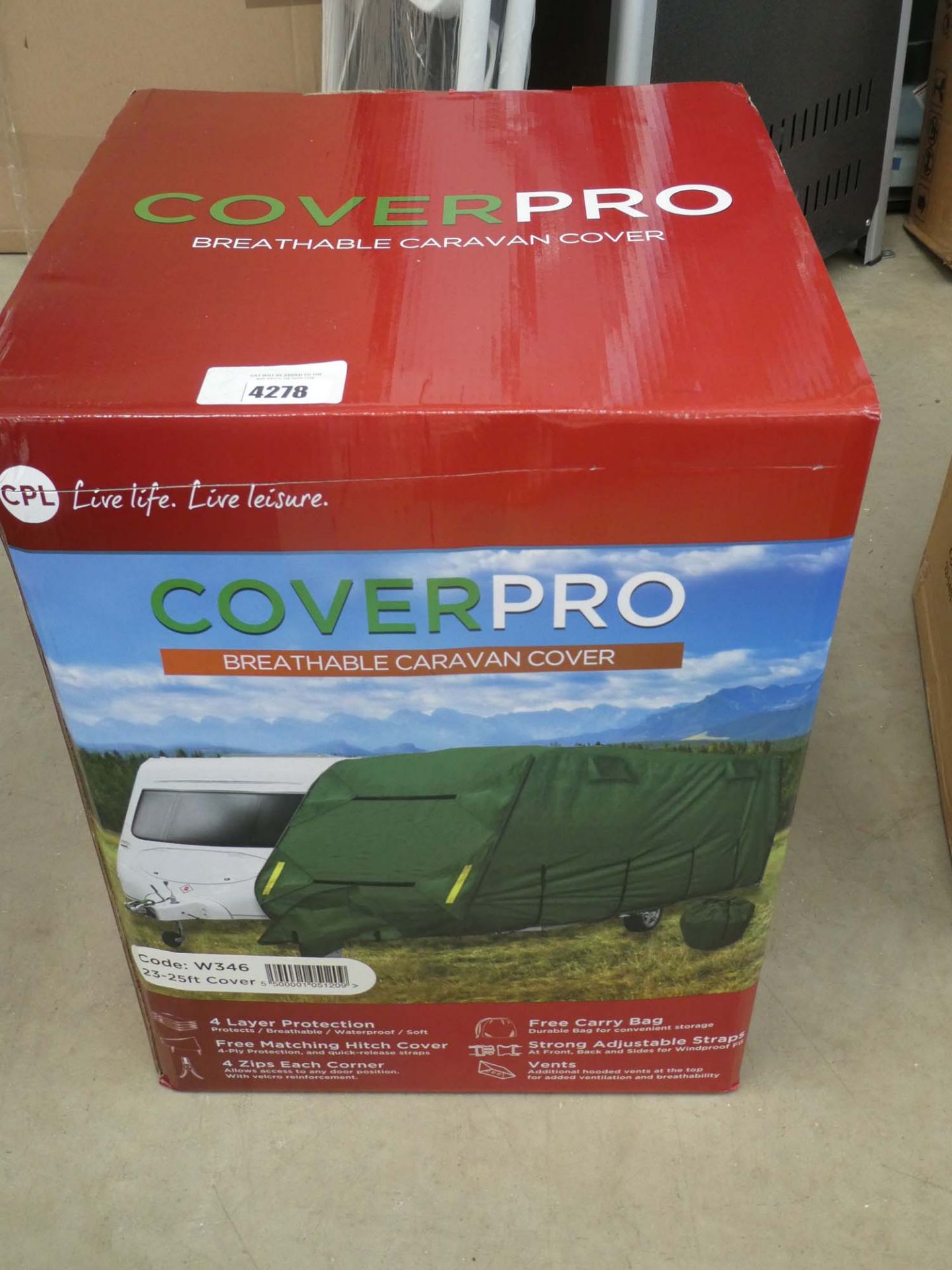 Cover Pro breathable caravan cover