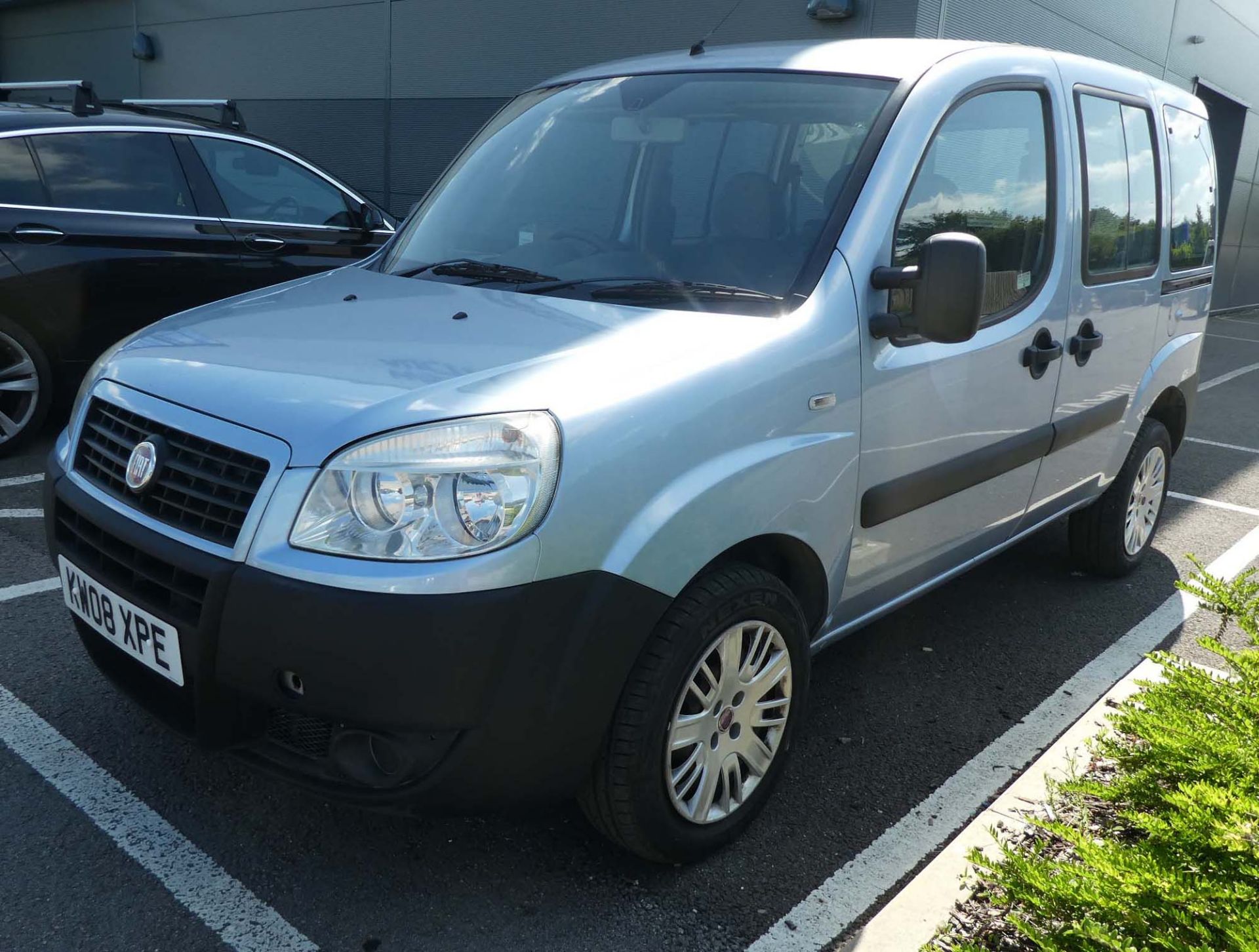 KW08 XPE (2008) Fiat Doblo Active MultiJet in silver, 1910cc, diesel, 5 door, MPV, one key, approx