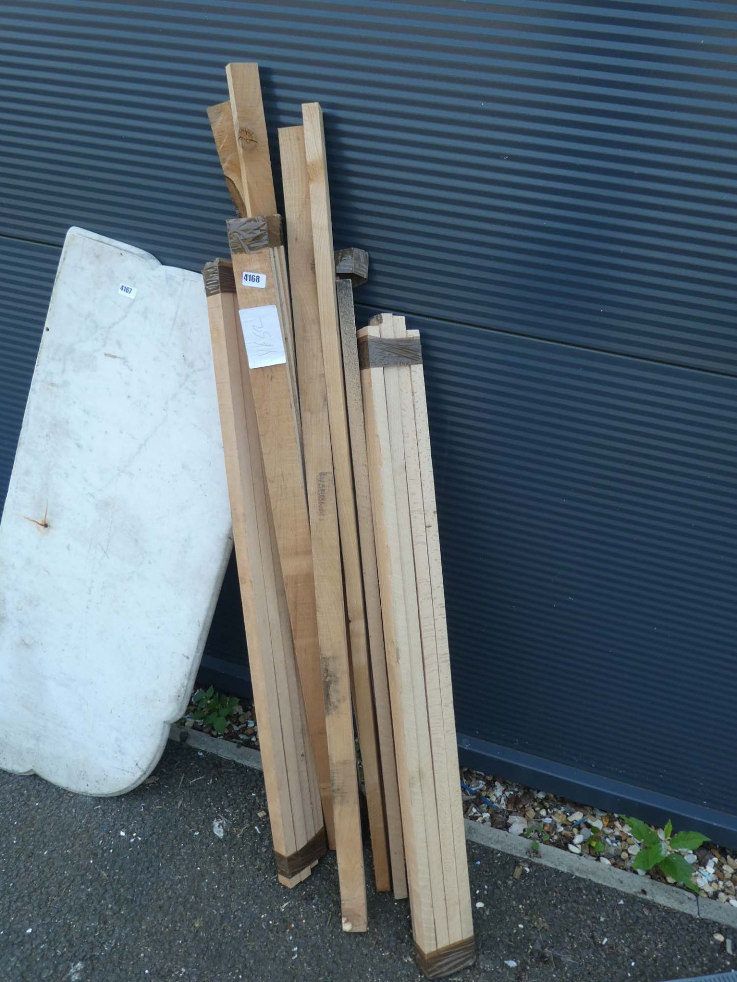 5 pieces of timber