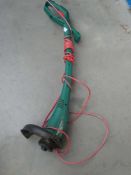 Green electric strimmer