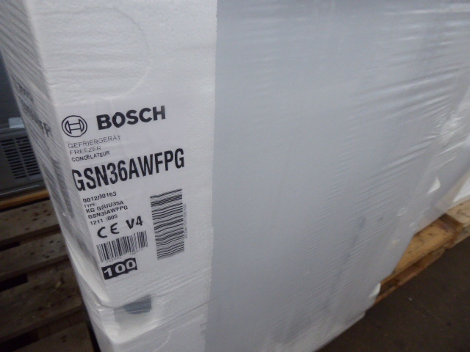 GSN36AWFPGB Bosch Free-standing upright freezer