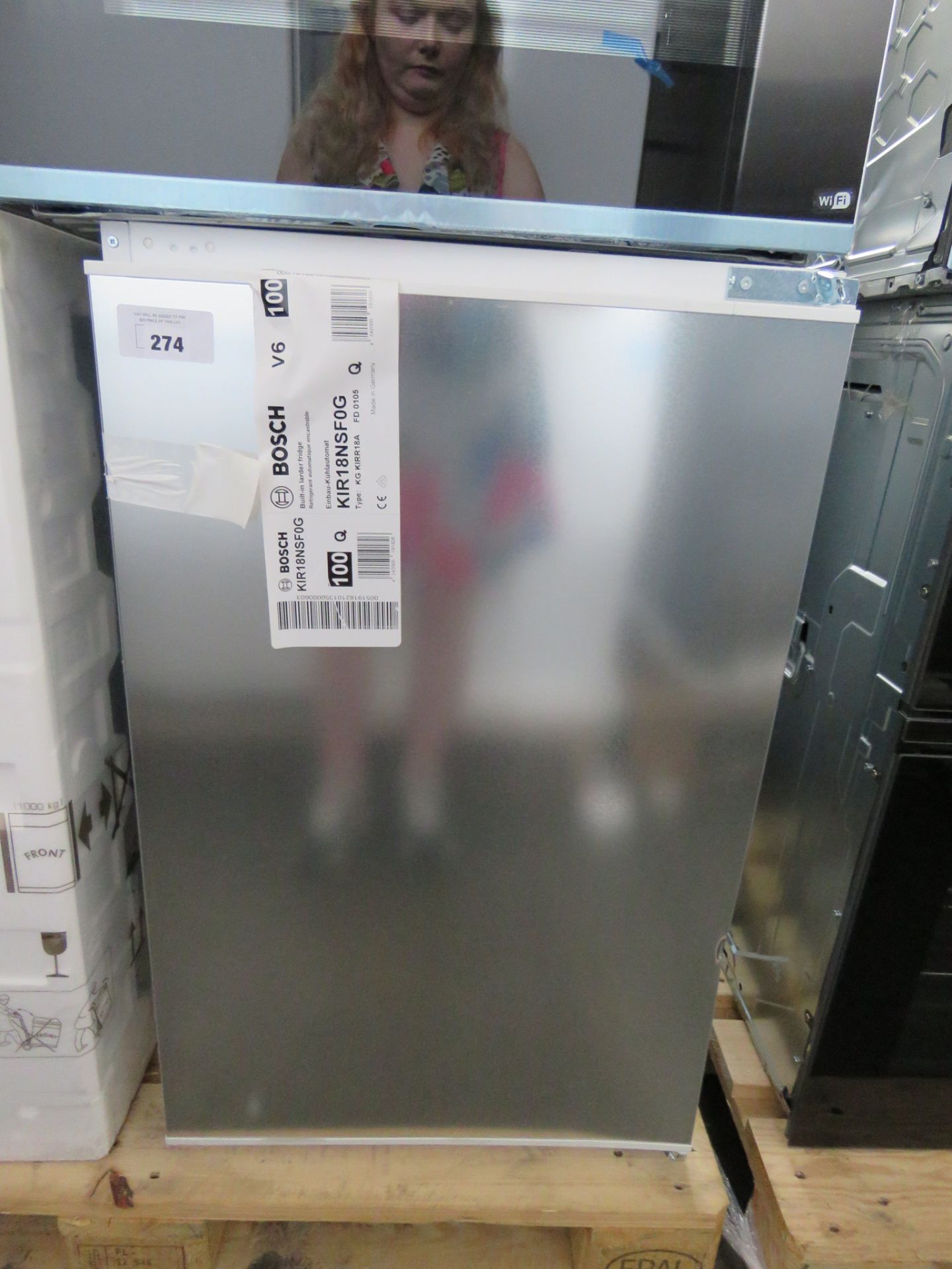 KIR18NSF0GB Bosch Built-in larder fridge