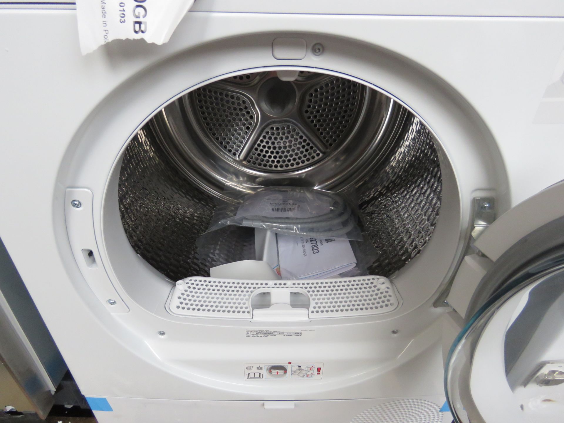 WTWH7660GBB Bosch Tumble dryer - Image 2 of 2