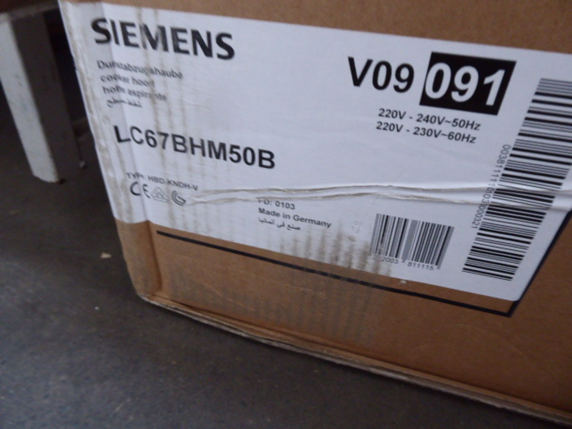 LC67BHM50BB Siemens Wall hood IQ300 - Image 2 of 2