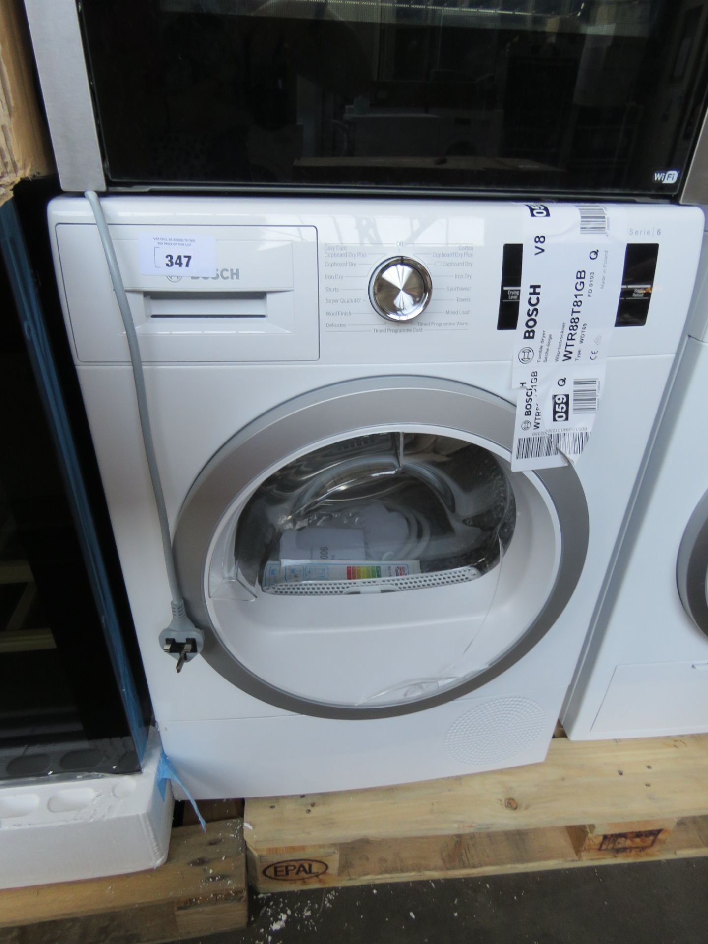 WTR88T81GBB Bosch Tumble dryer