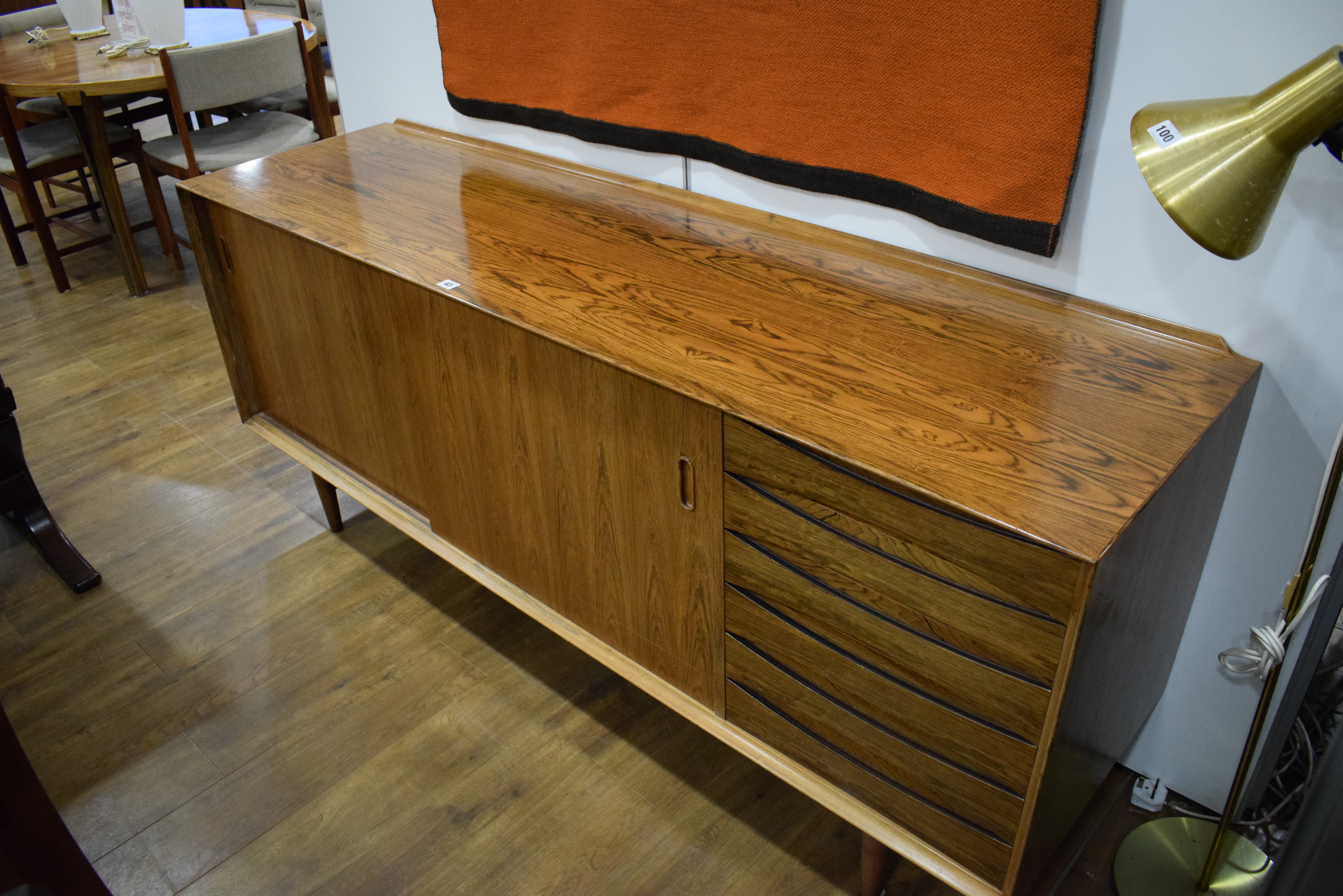 Arne Vodder for Sibast, a 1960's rosewood and crossbanded 'Triennale Series' OS29 sideboard, - Image 44 of 46