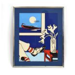 Eric/Erik Drummond (Pop Artist), 'When the Boat comes in', signed and numbered 14/25, screenprint,