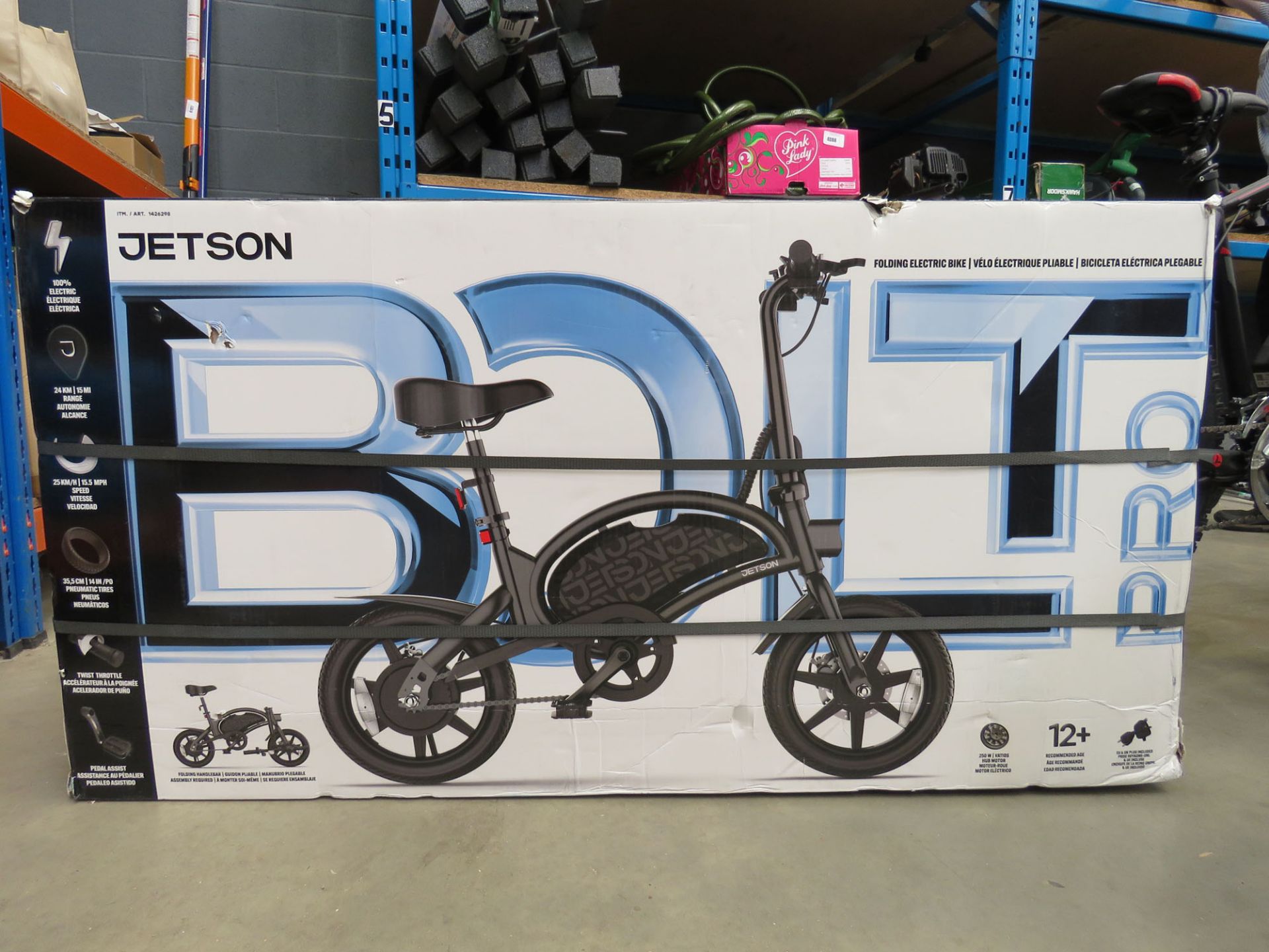 Jetson bolt pro electric scooter with charger boxed