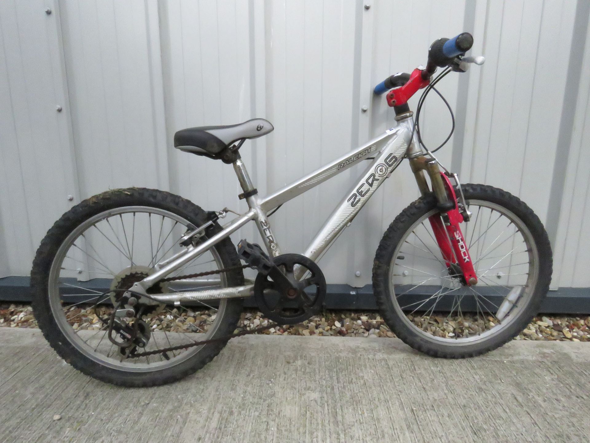 Zerog BMX bike in silver