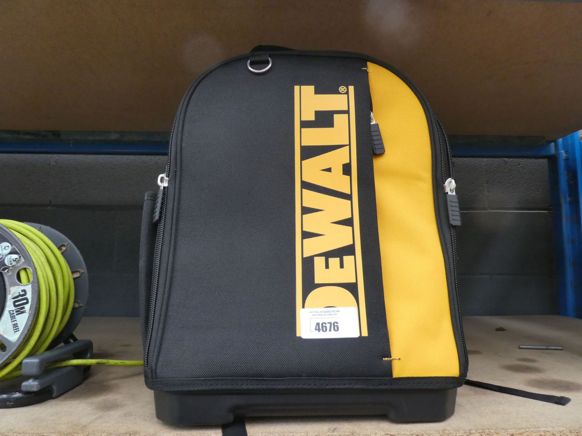 DeWalt canvas toolbox