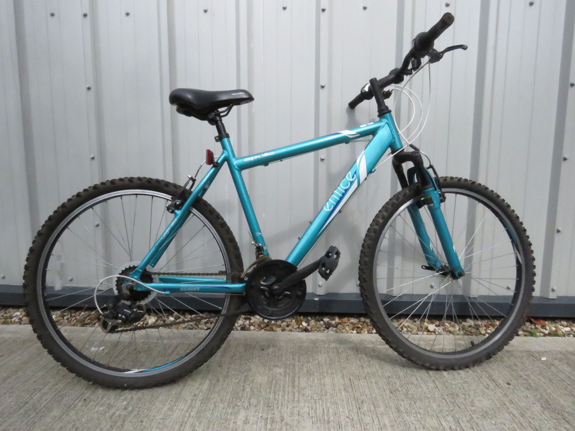 Apollo mountain bike in blue