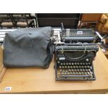 Underwood typewriter