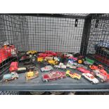 5497 Cage with die cast cars