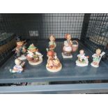 Cage of hummel figures