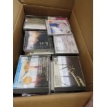 Box containing a qty of CD's