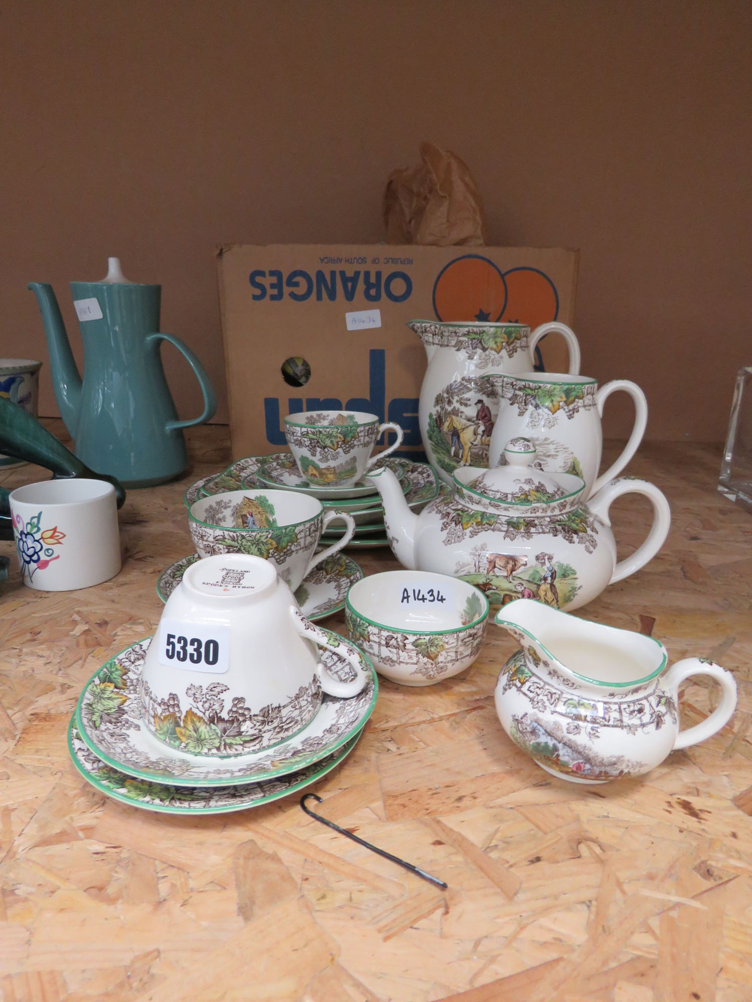 Copeland Spode tea service