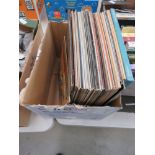 Box containing records