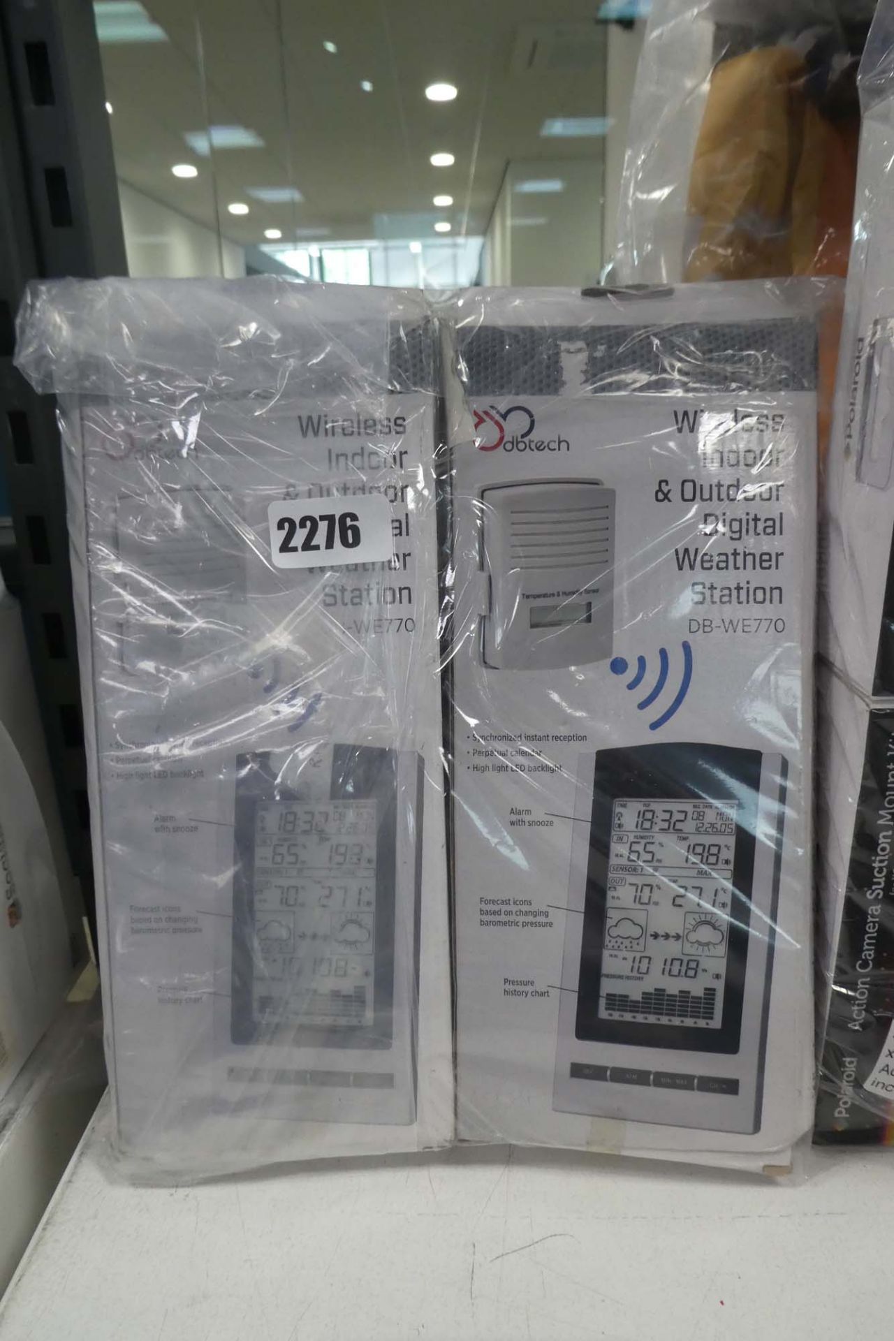 2 x Jumbl wireless weather stations