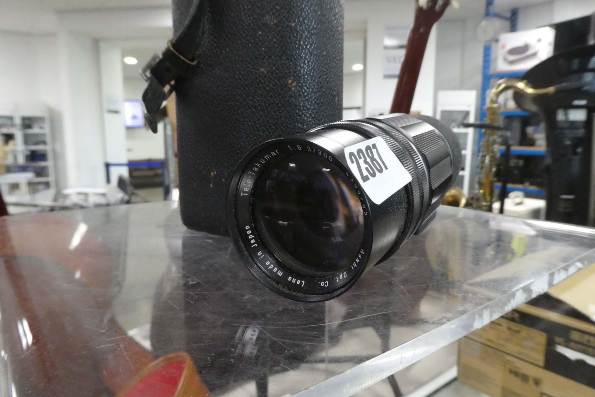 Tele-Takumar Asahi lens with case - Image 2 of 2