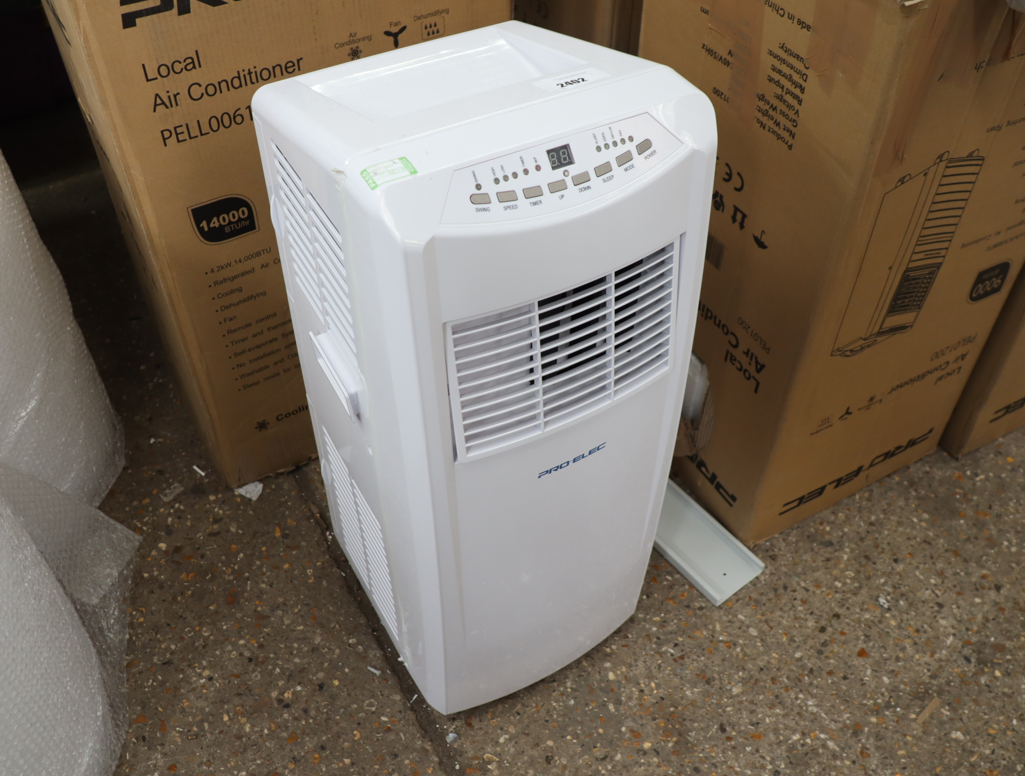 (2353) Pro Elec PEL01201 mobile air conditioning unit