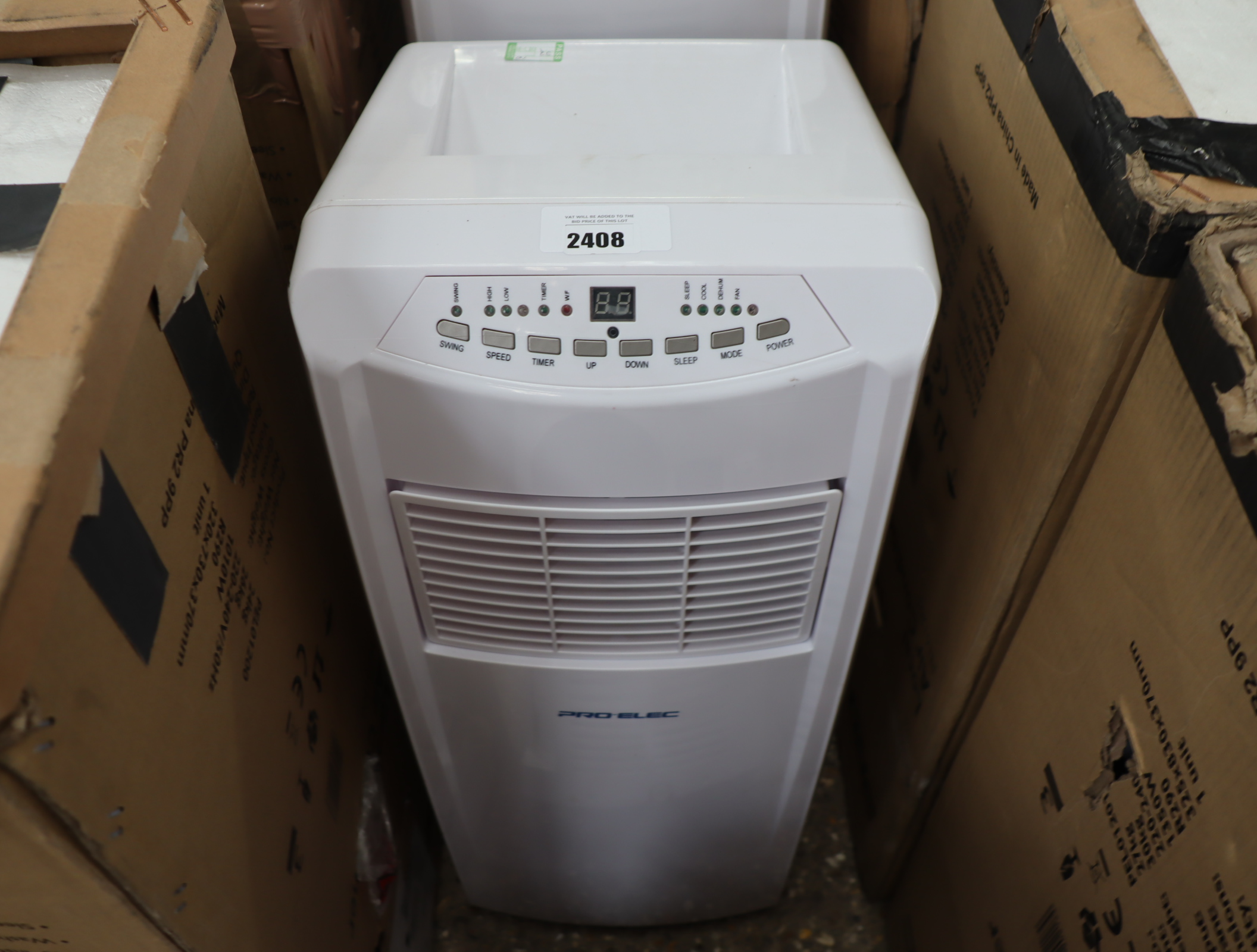 Pro Elec PEL01201 mobile air conditioning unit