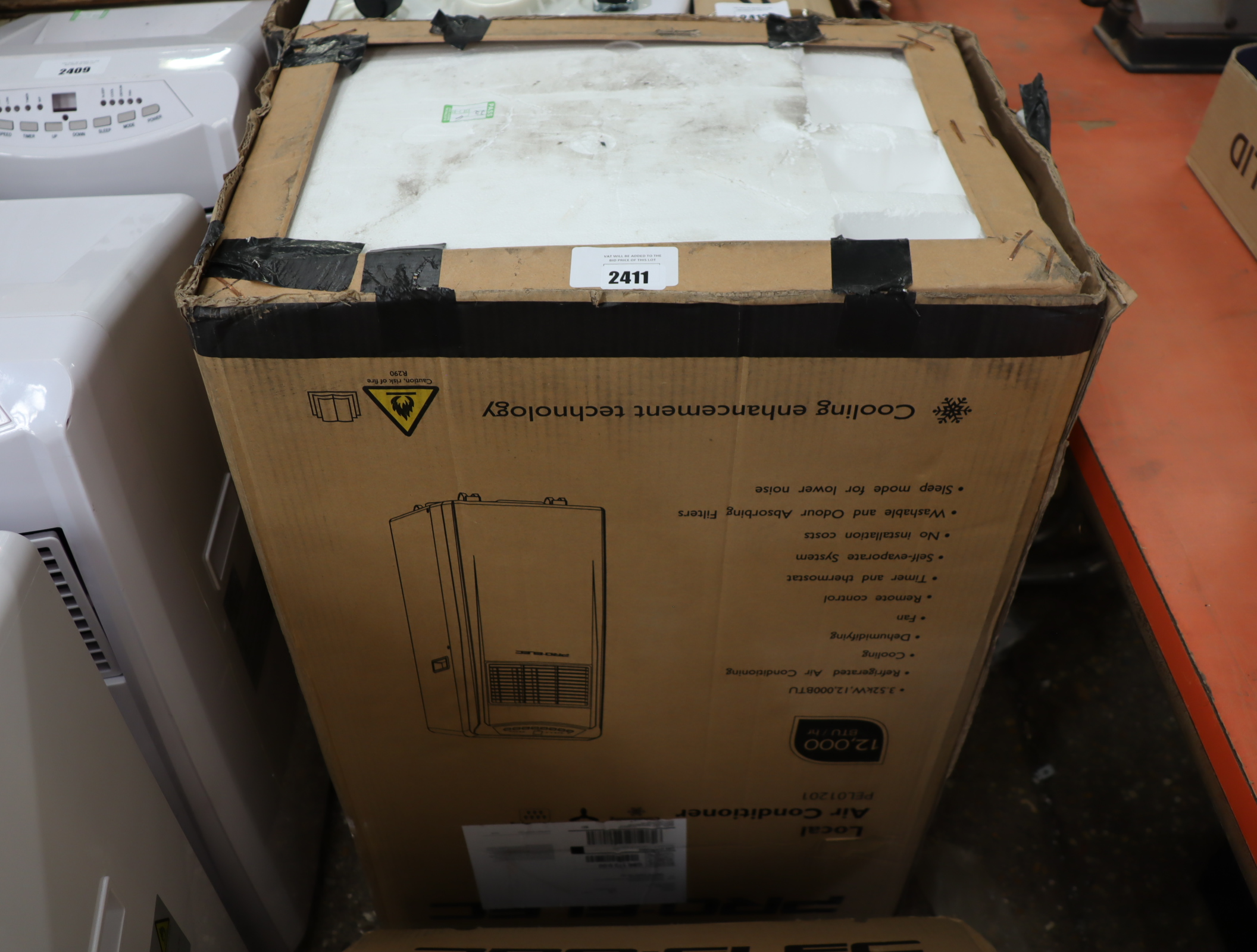 Pro Elec PEL01201 mobile air conditioning unit