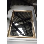 Golf framed wall mirror