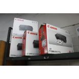 (25-8) 4 Canon Pixma printers