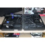 Cased Nutool cordless drill with battery and charger