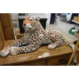 Childs cheetah teddy bear