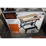 Boxed Black + Decker work mate