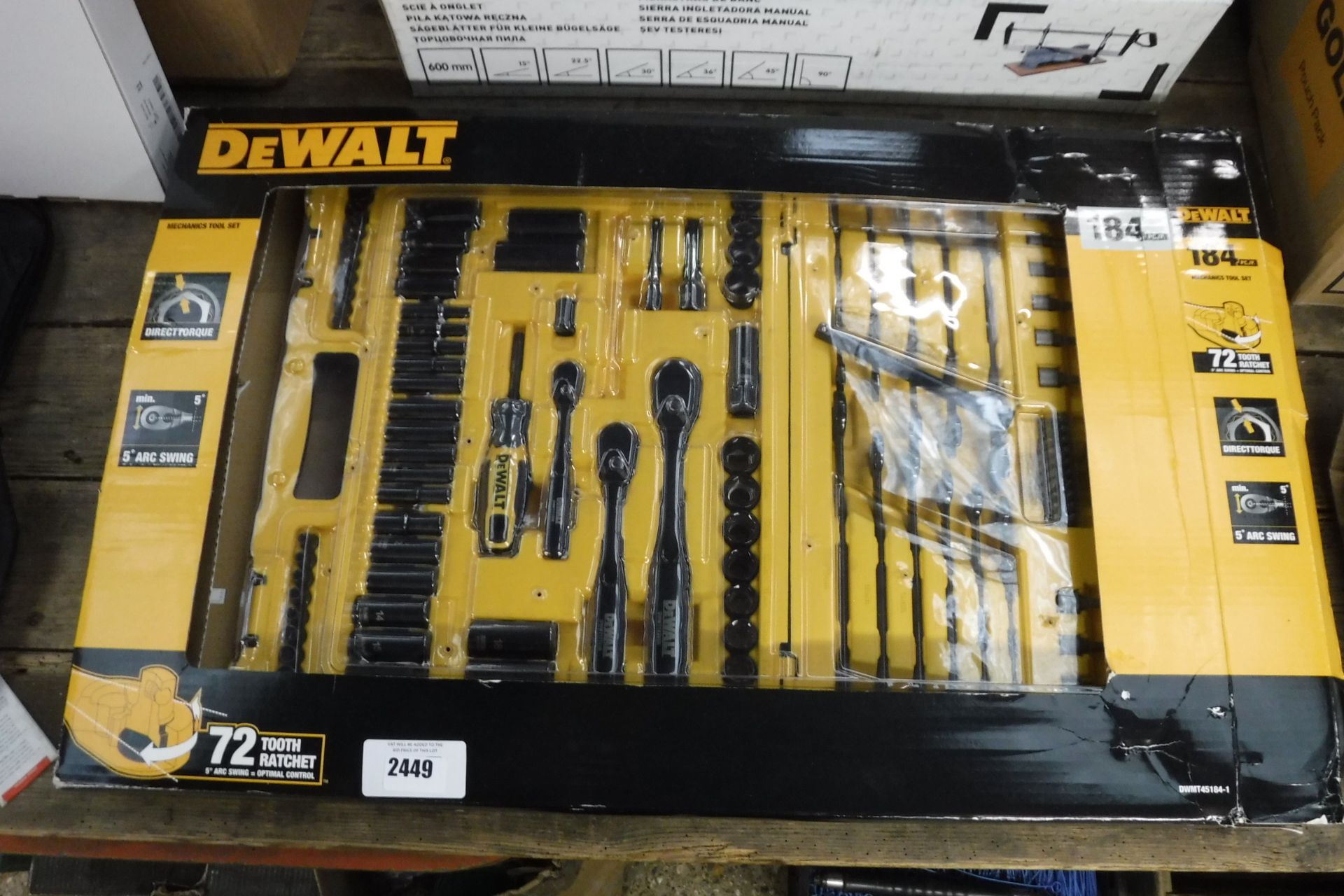 DeWalt 184 piece tool set