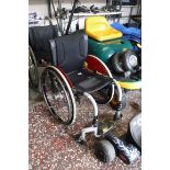 Self propelled wheelchair