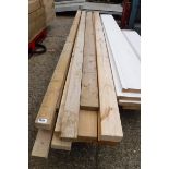 Quantity of mixed size timber lengths