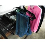 4 various pairs of denim jeans by Levi