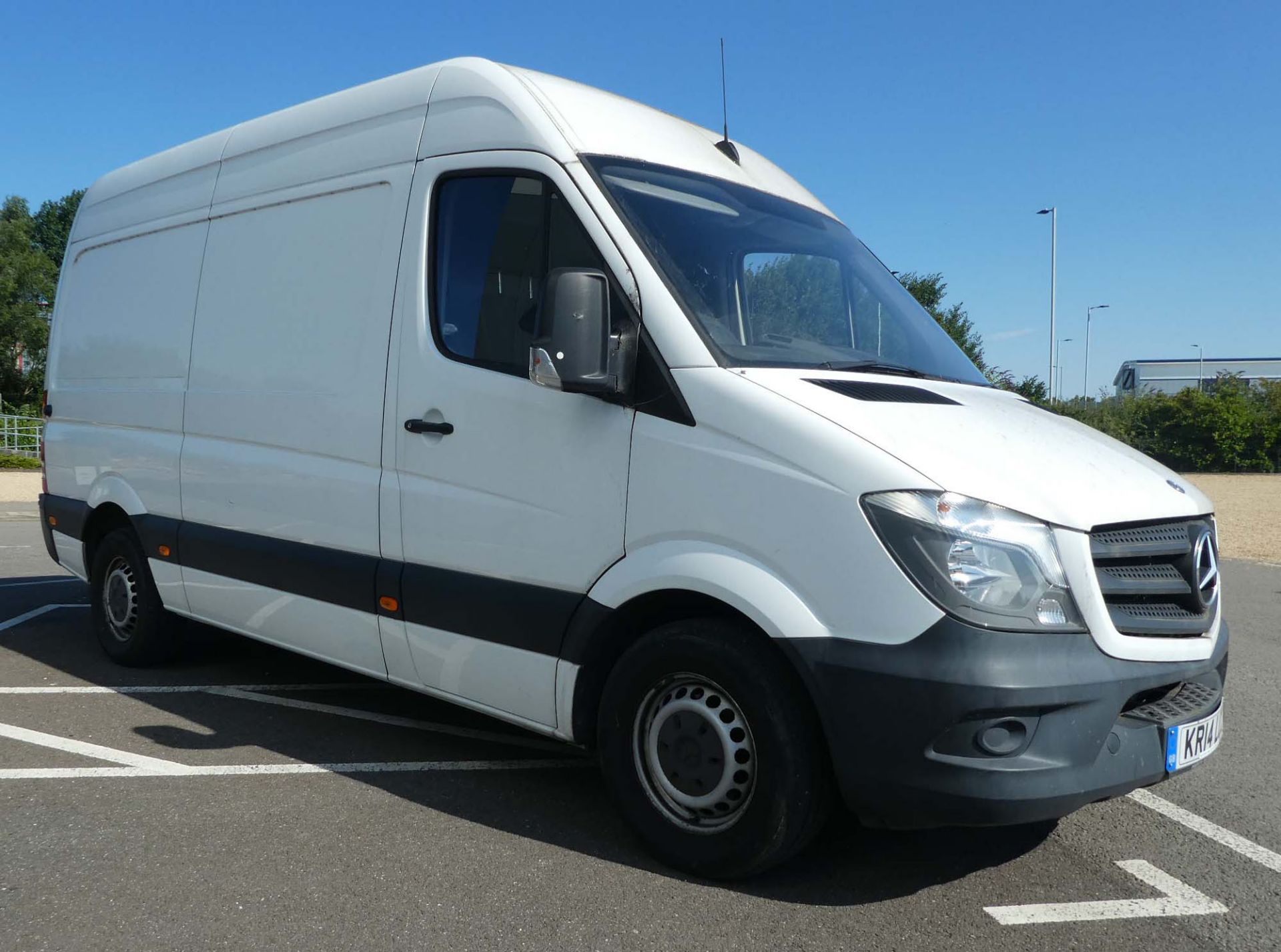 KR14 LCC, Mercedes-Benz Panel Van in white, first registered 19.05.2014, two keys, 2143cc, diesel, 3