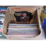 5350 - Box containing vinyl records