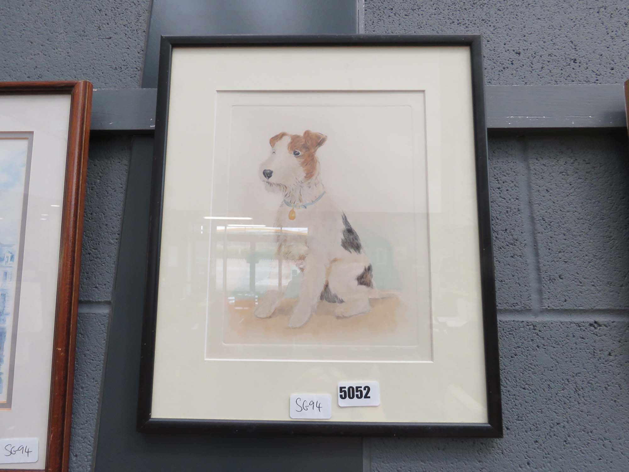 Print of a terrier