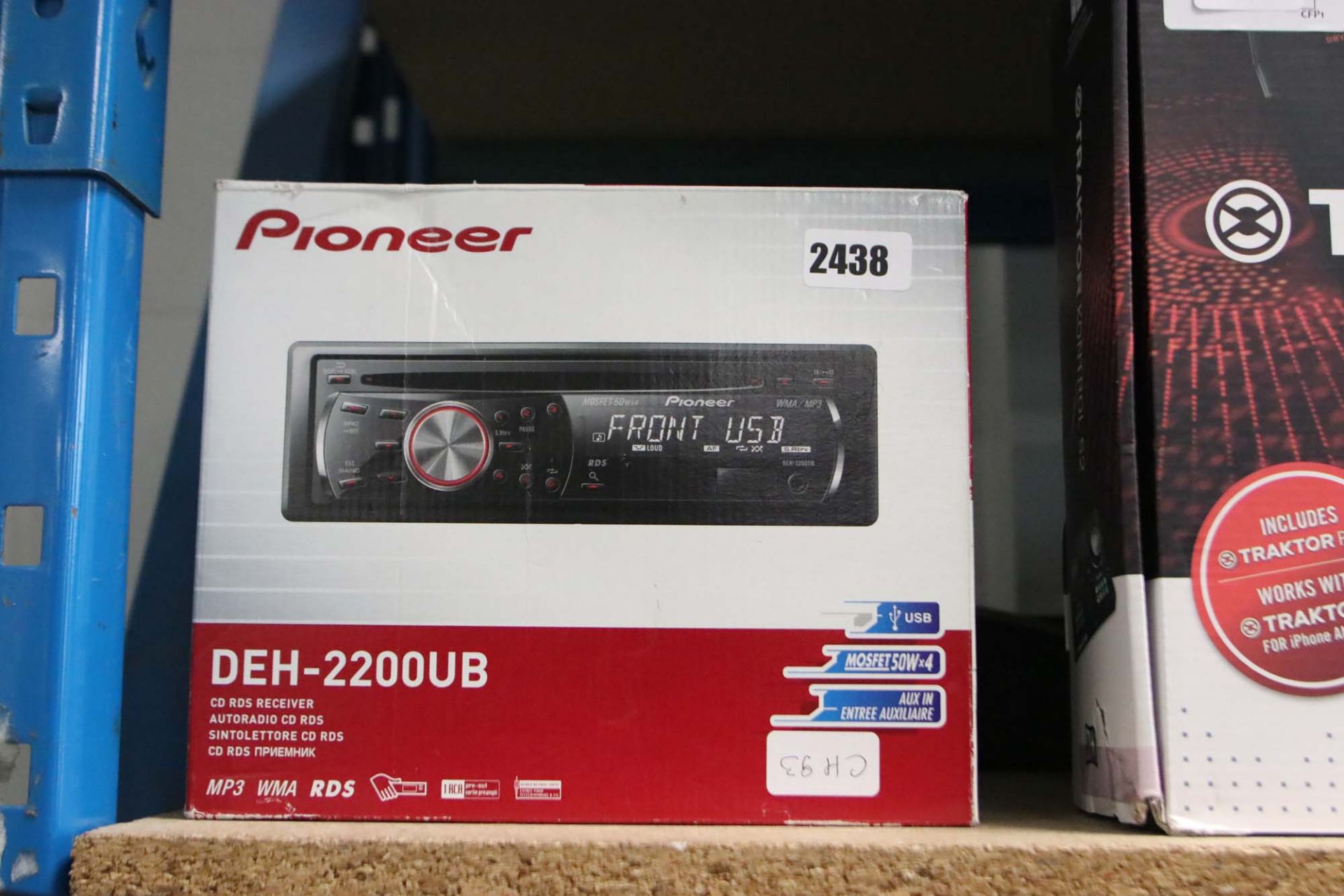 Pioneer CD RDS receiver for car