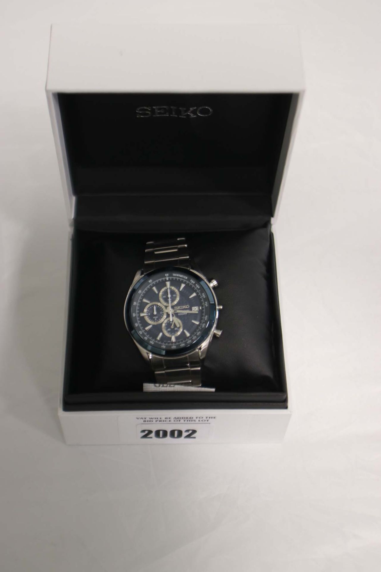 Seiko gents stainless steel wristwatch