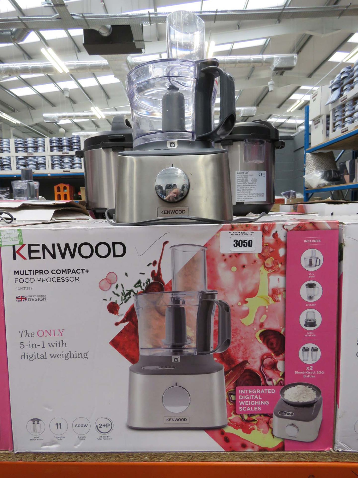 Kenwood Multi Pro Compact + food processor