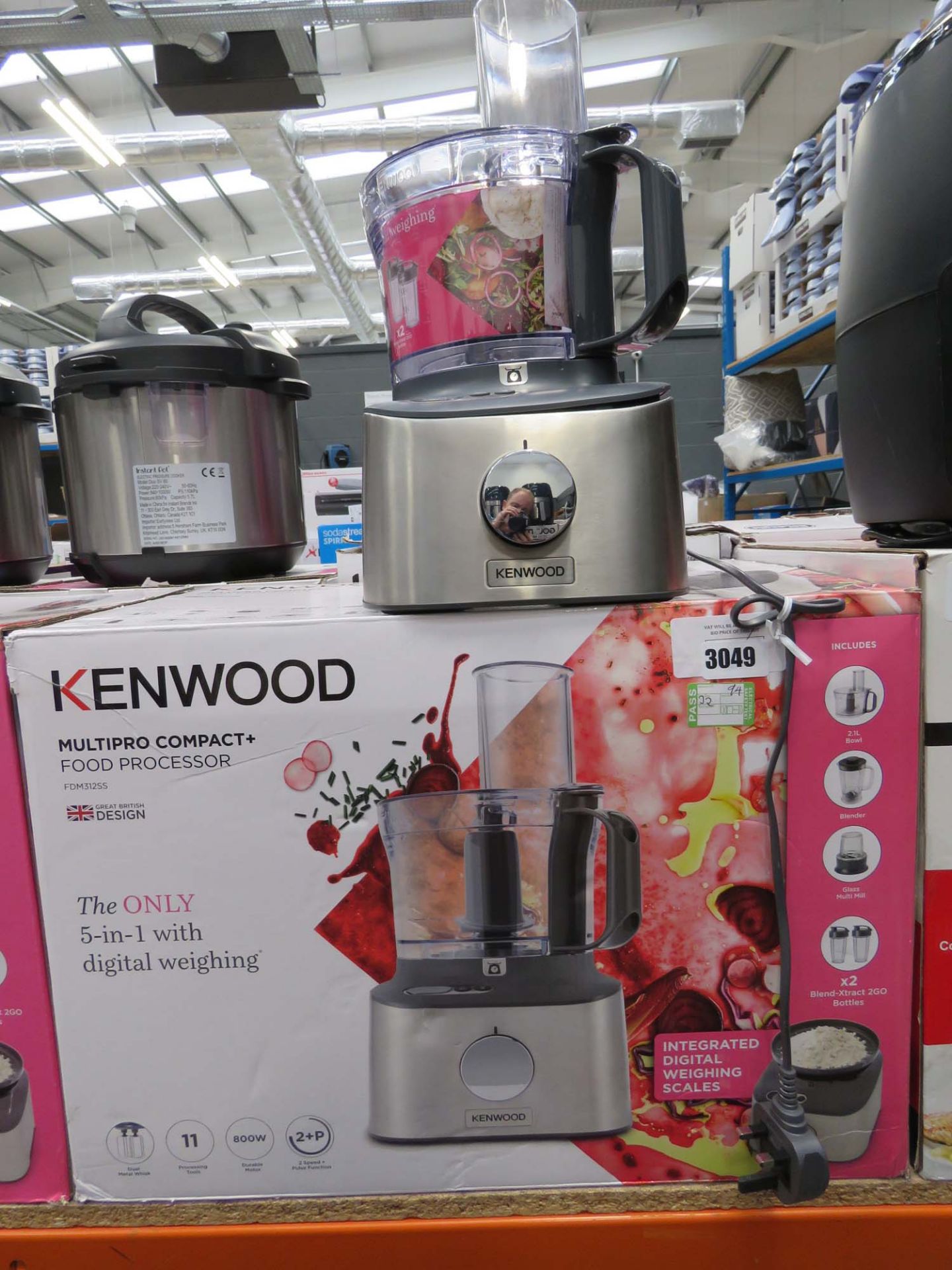 Kenwood Multi Pro Compact + food processor