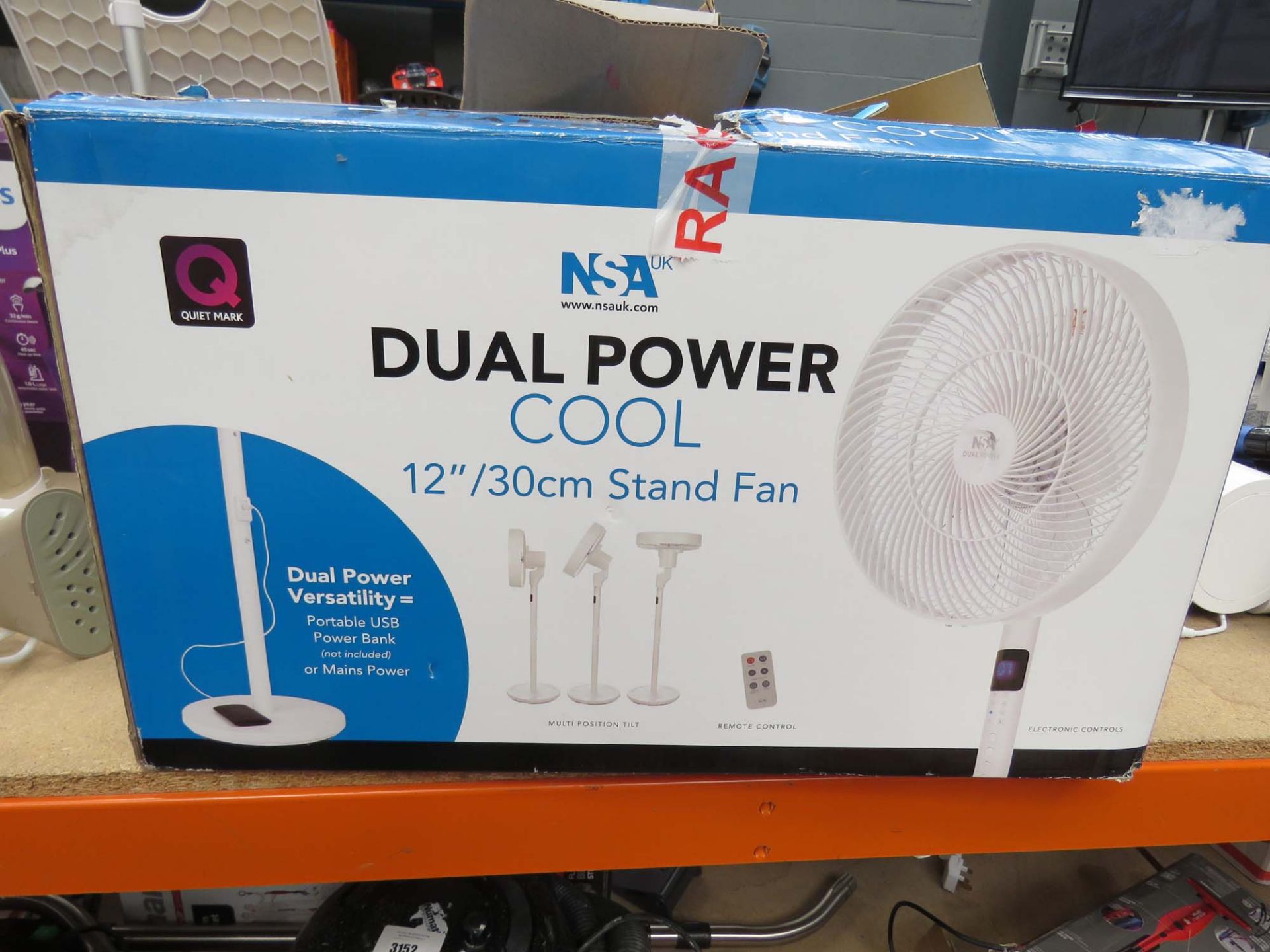 NSA dual power cool fan