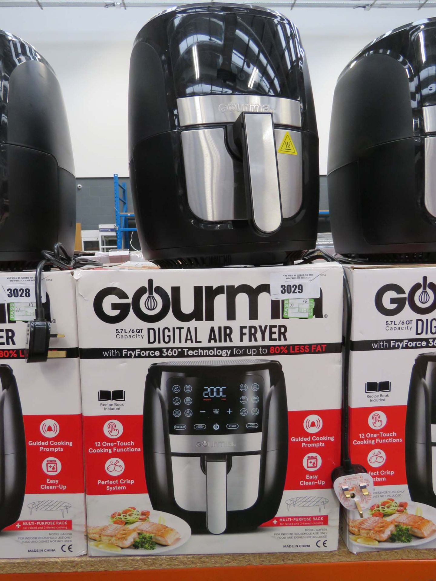 3130 Gourmia digital air fryer