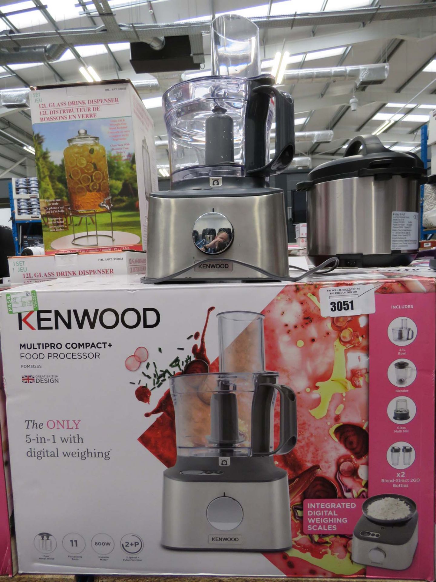 Kenwood Multi Pro Compact + food processor