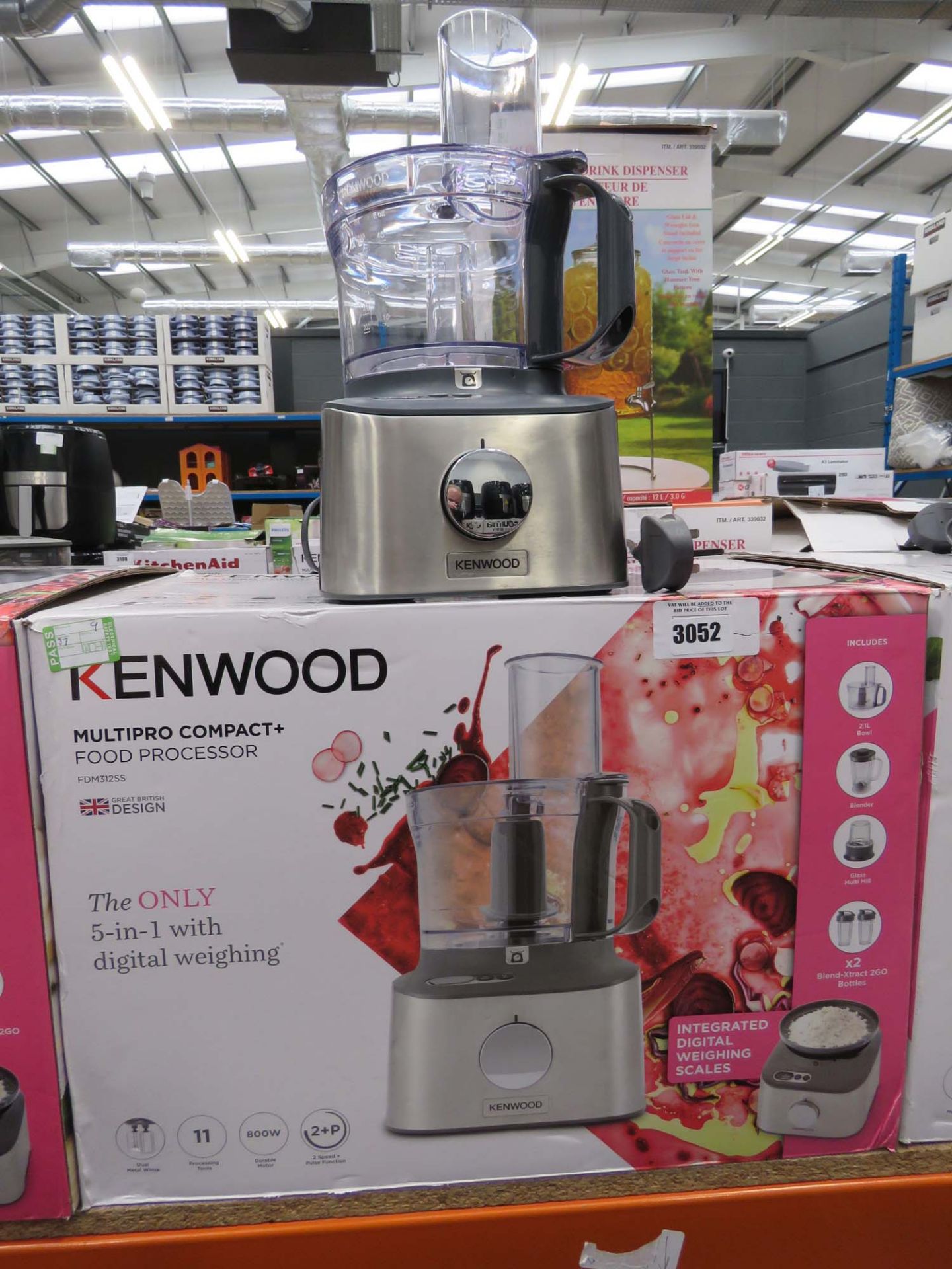 Kenwood Multi Pro Compact + food processor