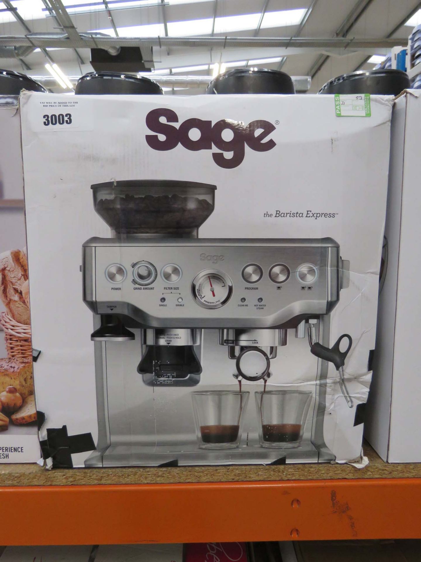 (57) Sage Barista Express coffee machine