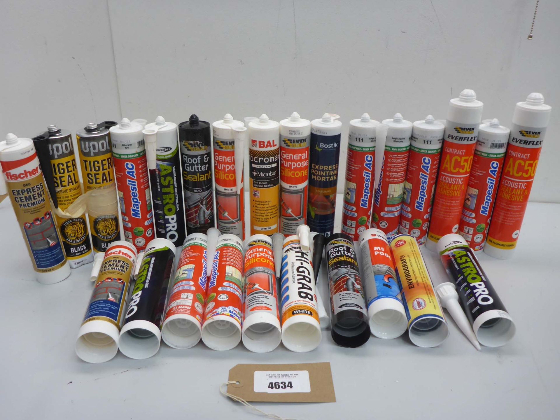 Sealants, Pointing mortar, Express cement, adhesives, etc